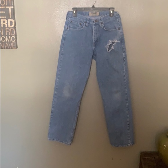 Wrangler Denim - Wrangler High rise 9” Jeans